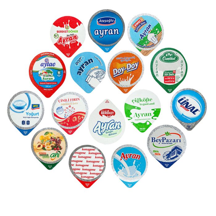 Baskılı Alüminyum Kapak 75mm