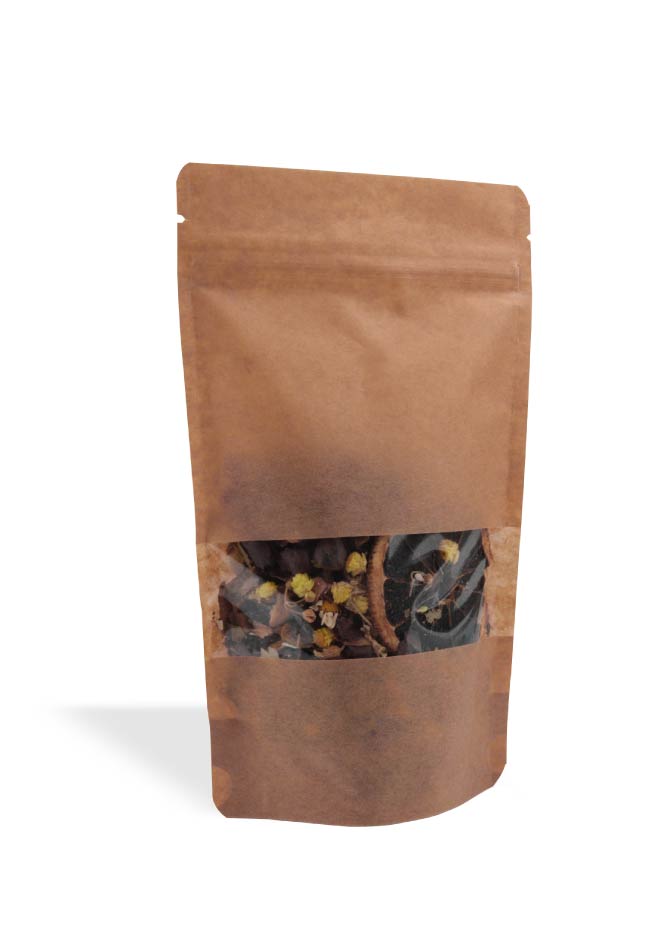 KRAFT PENCERELİ DOYPACK