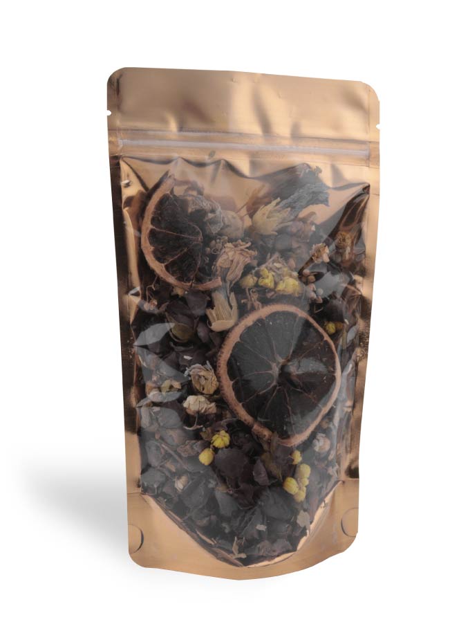 ŞEFFAF GOLD METALİZE DOYPACK