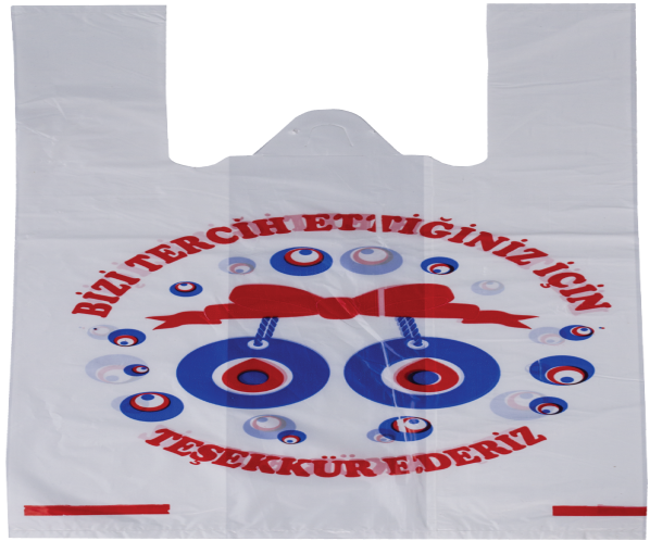 Hışır Dökme Poşet  Nazar Baskılı Büyük Boy