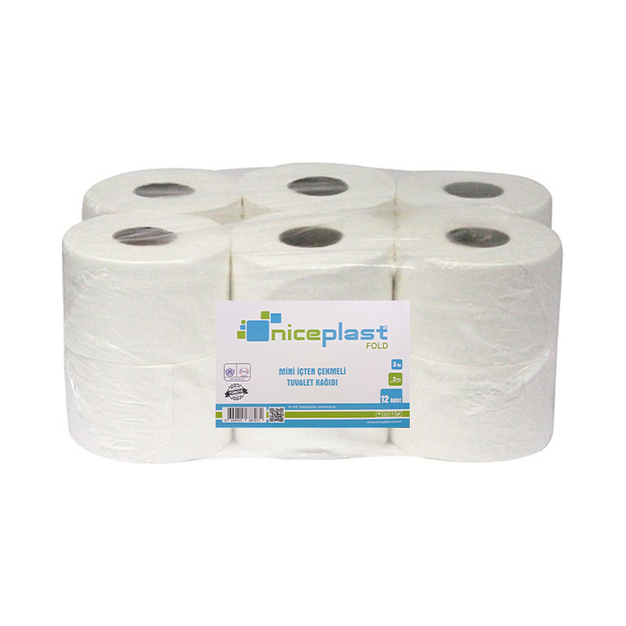 Niceplast Fold Mini Inside Pull Toilet Paper