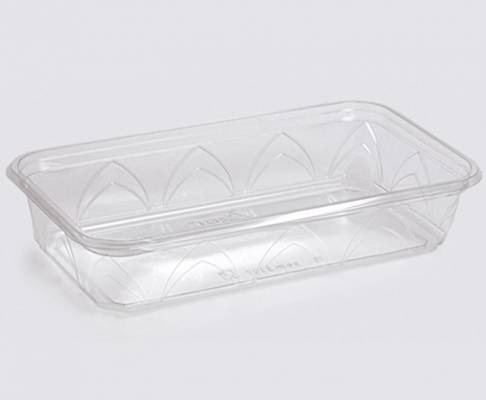 500 g yayvan köşeli gıda kabı